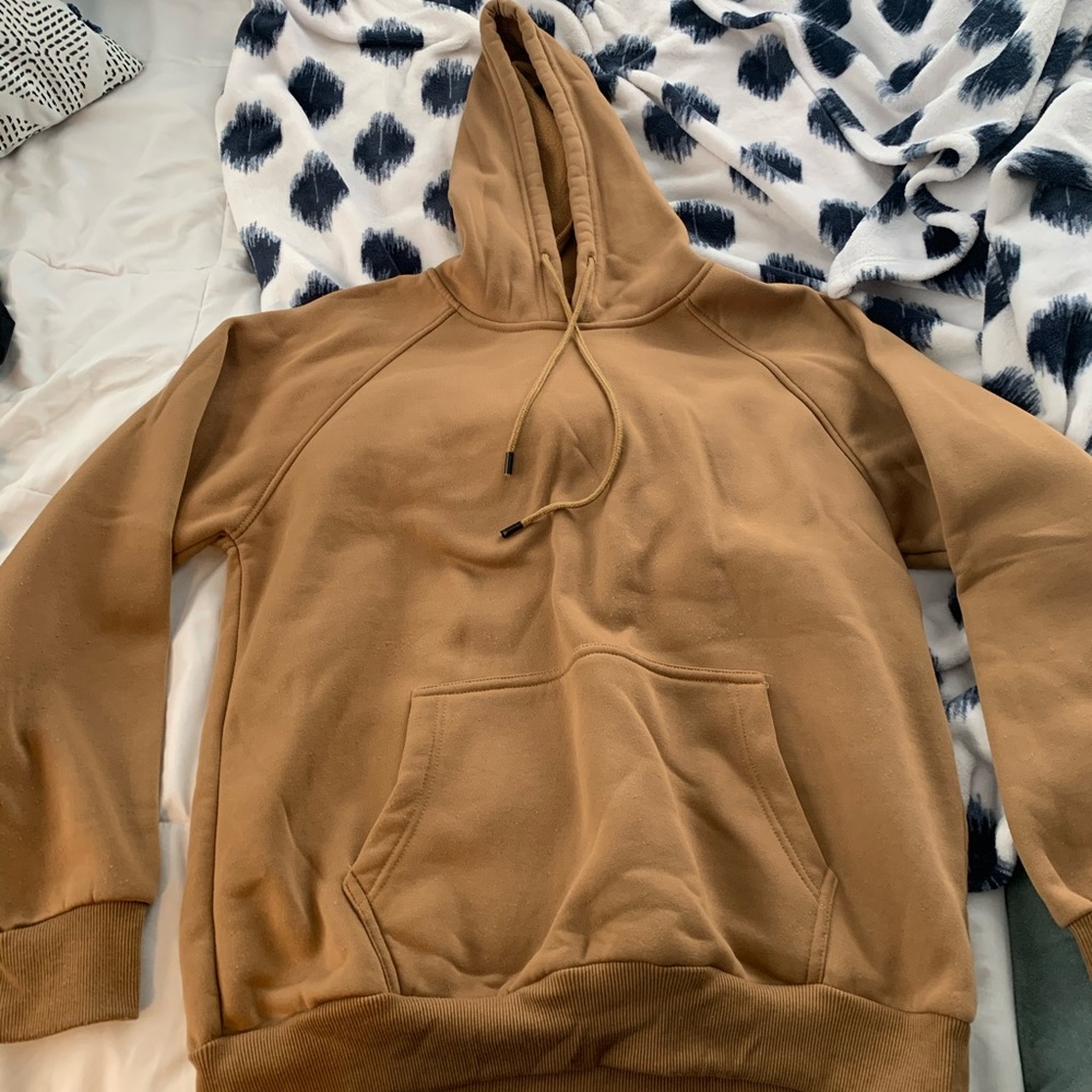Tan Oversized hoodie